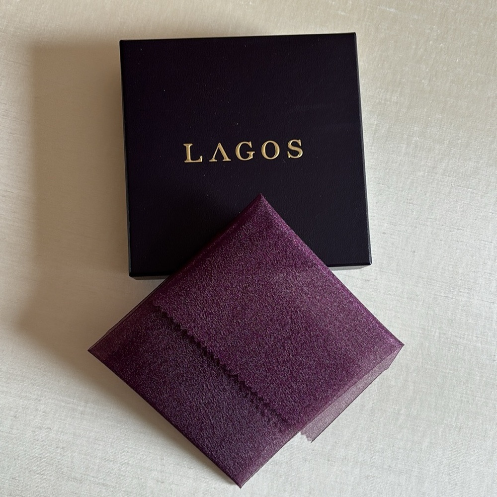LAGOS gift box and sheer wrap